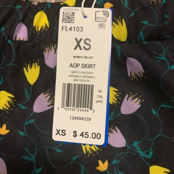 Adidas Originals Allover Print Skirt AOP Floral - Picture 4 of 6